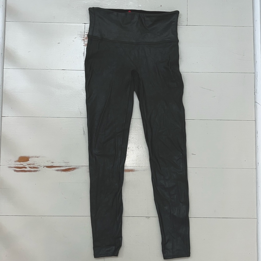 Spanx faux leather leggings